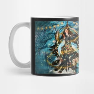 Christmas Witch, La Befana Christmas Owl Mug